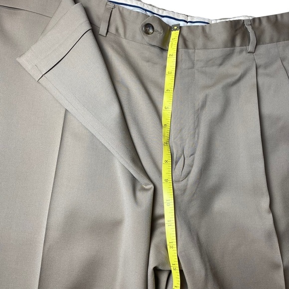 Talbots‎ Wool Dress Slacks in Beige Mens 38x30 - Picture 7 of 8